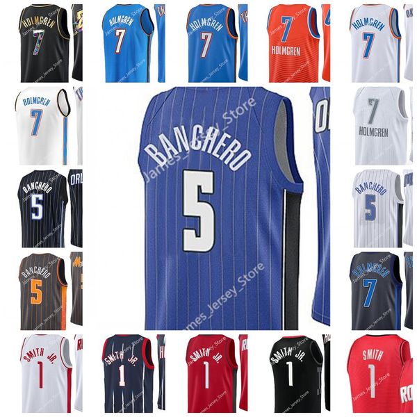 

5 paolo banchero jersey 7 chet holmgren 45 jabari smith jr. jerseys ncaa 2022 draft pick basketball jersey men women youth leave us a messag, Black;red