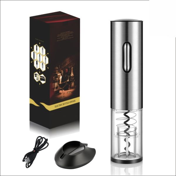 

kp35 electric bottle opener 3 in 1 stainless steel foil cutter kitchen accessories gadgets christmas hanukkah thanksgiving mother's day