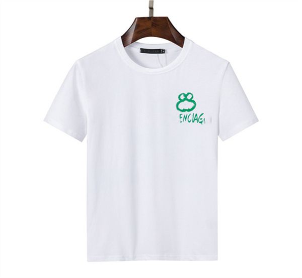 

mend t shirt summer style tiger embroidery with letters tees short sleeve casual shirts asian size s42, White;black