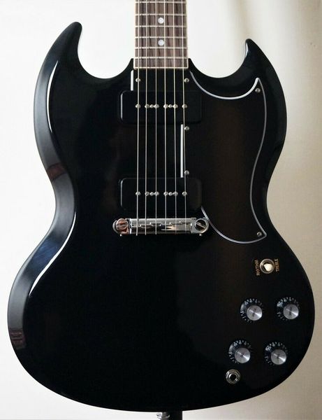 

sg special vintage ebony electric guitar