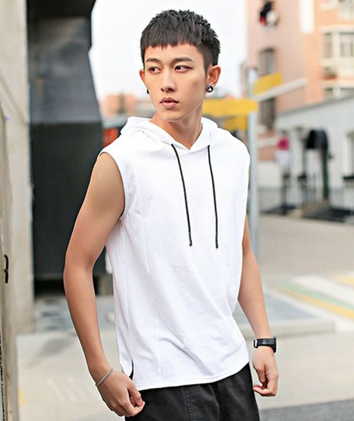 

2022 men casual party ruffle cut small clothing size s, Black;red