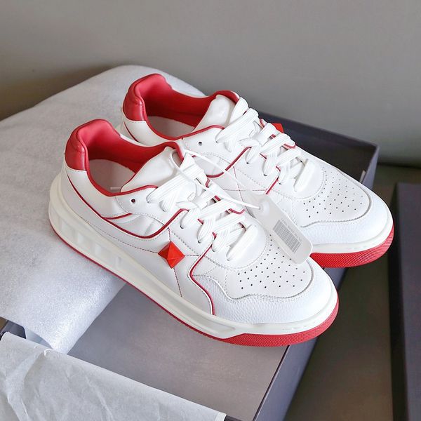 

2022ss men's and women shoes luxury designer brand shoe original ribbon lychee pattern cowhide very good with box, Black