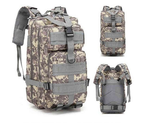 

30l 3p outdoor military tactical backpack rucksacks camping hiking trekking bag aa220316