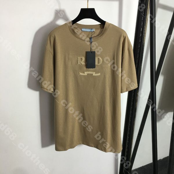

summer women mens cotton t shirts designer print short sleeve shirts dress hip hop loose female tees pullover letter logo casual 5a p..da b, White