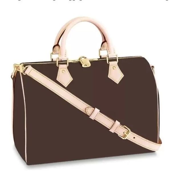 дорожная сумка M41113 с плечевым ремнем, роскошная сумка-тоут, коричневая цветочная дизайнерская мужская спортивная сумка через плечо, кожаная женская сумка-клатч