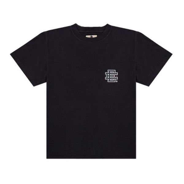 

men's ee t shirts classic eric emanuel fashion tees brand short sleeve women's summer tshirts hip hop letter printed cotton loose, White;black