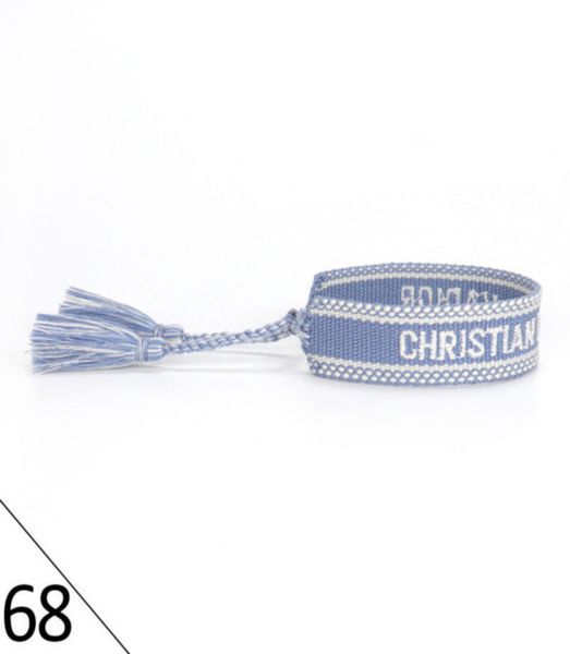 

friendship designers woven bracelets luxury brand adjustable for womens mens vintage braided bracelet fashion embroidery tassel bangles jewe, Golden;silver