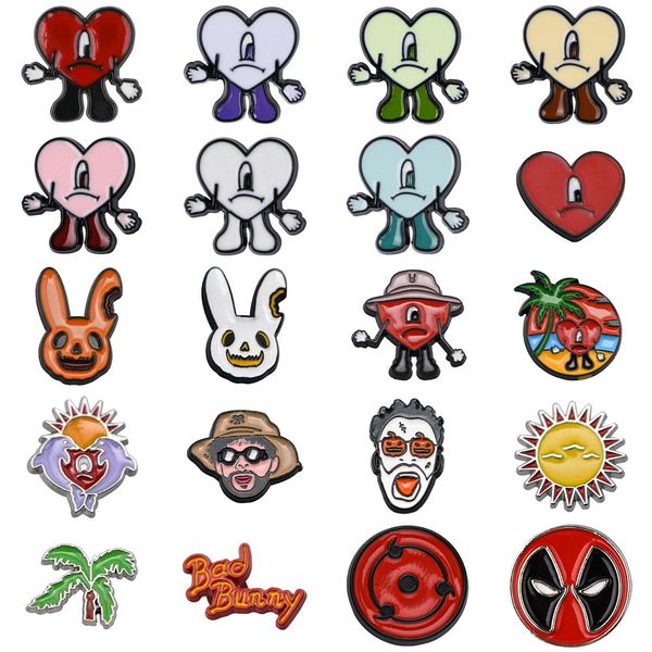 

wholesales factory new arrival bad bunny watch charms designer ready to ship in stock halloween for kids, White;pink