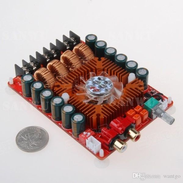 Circuitos integrados TDA7498E placa de amplificador estéreo digital 2x160W BTL220W Potência mono