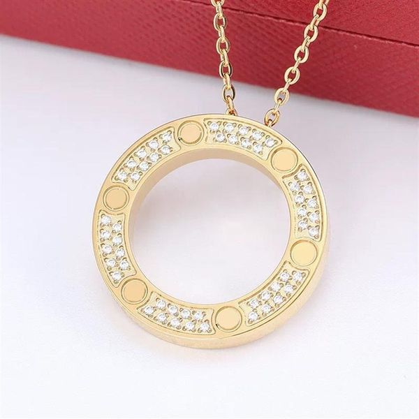 

designer design pendant necklace jewelry for men and women christmas luxury classic necklace party wedding valentine&210q, Silver