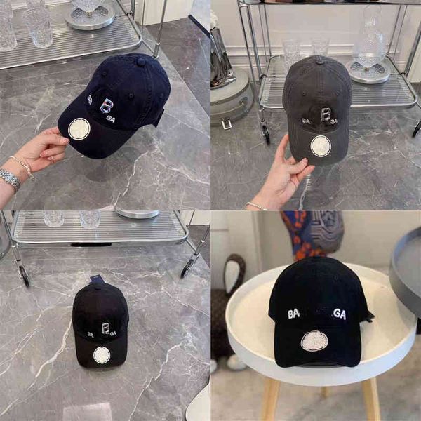 

2022 new men's and women's baseball caps french paris classic embroidered letters casual hats outdoor couple sun s09, Blue;gray
