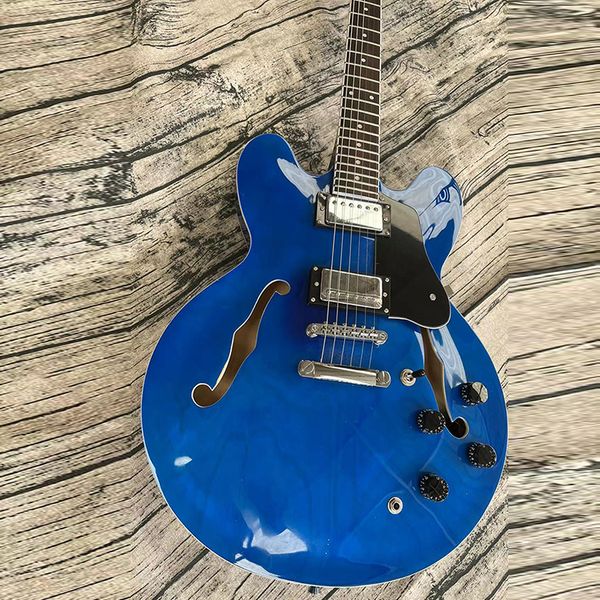 

classic brand jazz electric guitar, quality accessories, comfortable feel, moving timbre, delivery to home