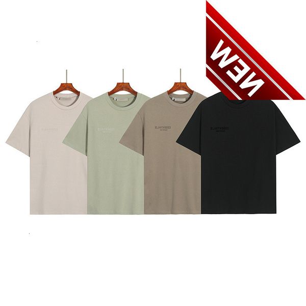 

50% off discount high street fog2022 summer new s small print simple home leisure men's and women's same t-shirt factory direct sa, White;black