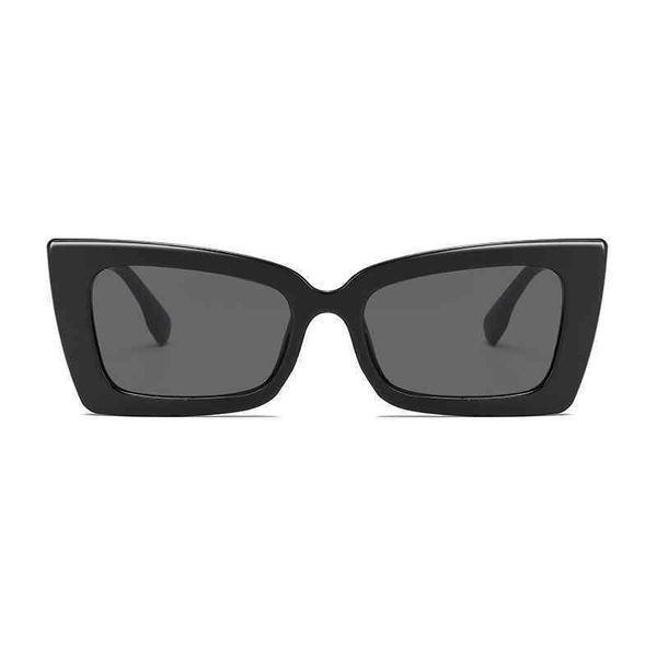

new fashion square small frame sunglass for men and women, White;black