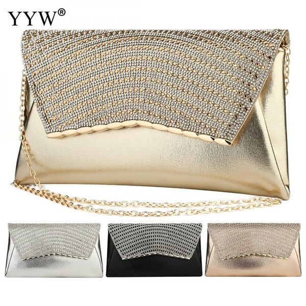 

ladies handbag wedding luxury crossbody bags lope bag women gold silver evening party clutch and female 220531