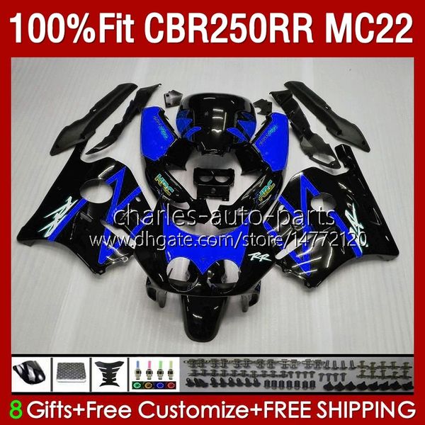 Órgão de injeção para Honda CBR250 CBR 250rr 250 RR CC Blue Black 131No.166 CBR250RR MC22 90 91 92 93 94 95 96 97 98 99 250cc 1990 1997 1998 1999 1999