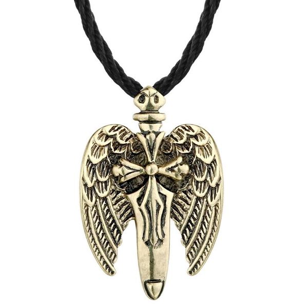 Anhänger Halsketten Vintage Herren Wikinger Halskette Mode Legierung Kreuz Urlaub Geschenk Nordic Domineering JewelryPendant