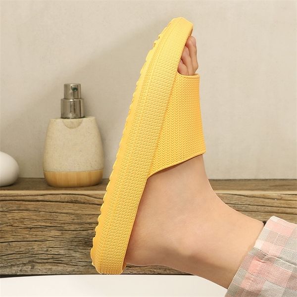 

female flipflop summer non slip cloud slipper orthopedic sandal men women s beach slippers eva bathroom slide sandals 220622, Black