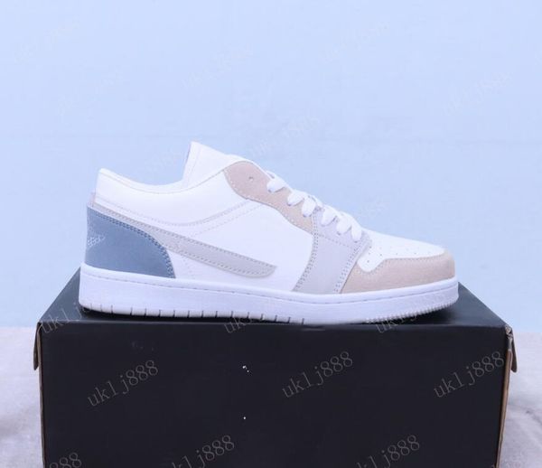 

1 low paris light grey basketball shoes cv3043-100 dress shoe, Black