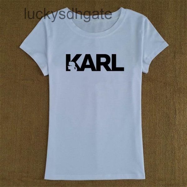 

designer t shirt and shirts brand karls women -shirt fashion summer ee shirt femme o-neck short sleeve casual cotton op camiseta mujer pnmd, White;black