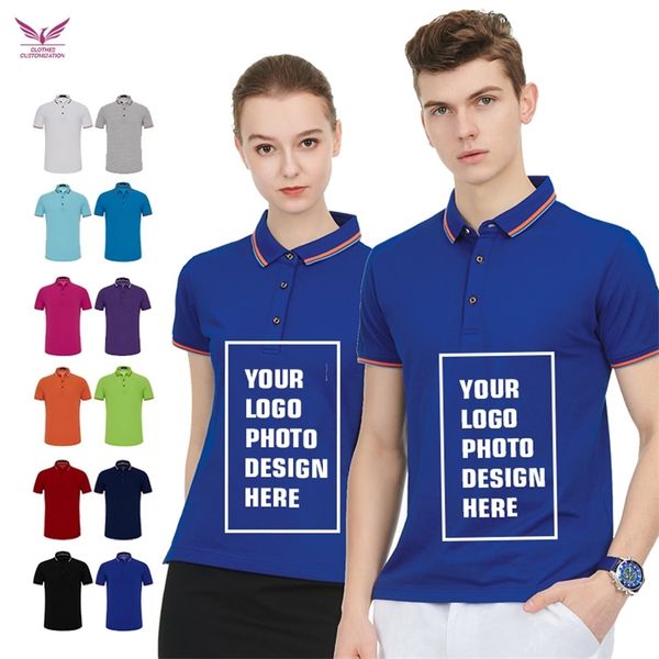 

kaus untuk pria lengan pendek olahraga polo kelompok perusahaan kustom ropa hombre kerah klasik 220613, White;black