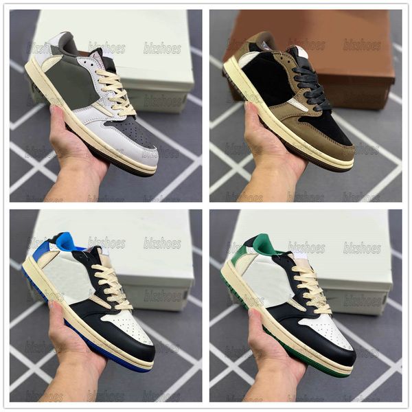 

ts x 1 low og reverse mocha mens travis basketball shoes designer the fragment design x 1s cactus jack white black green womens sports train