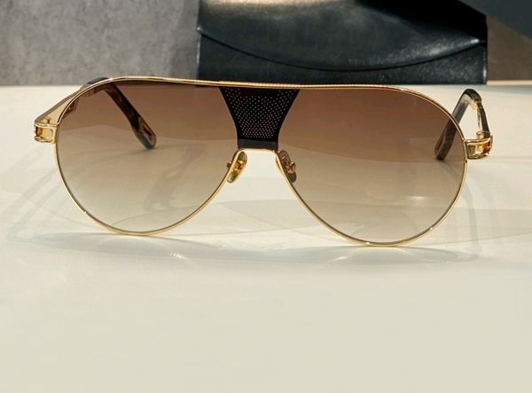 

men gold brown shaded pilot sunglasses metal sun glasses sport sunglasses uv400 protection eyewear with box, White;black
