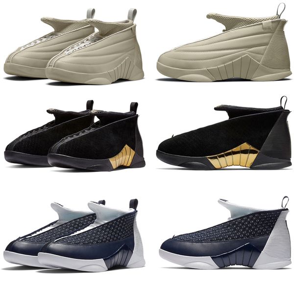 

jumpman 15 15s mens retro basketball shoes fashion doernbecher obsidian stealth outdoor men trainers sports sneakers size 40-46