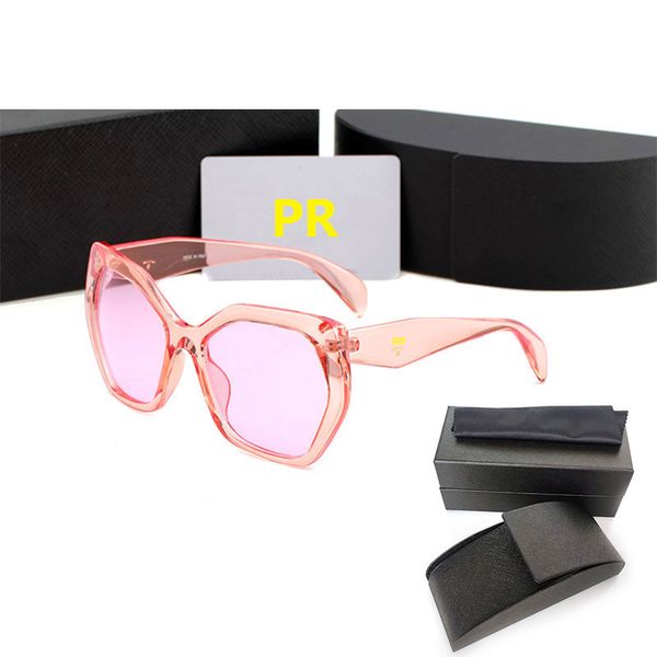 

womans sunglasses luxury mens sun glasses uv protection men designer eyeglass gradient metal hinge fashion women spectacles with original bo, White;black