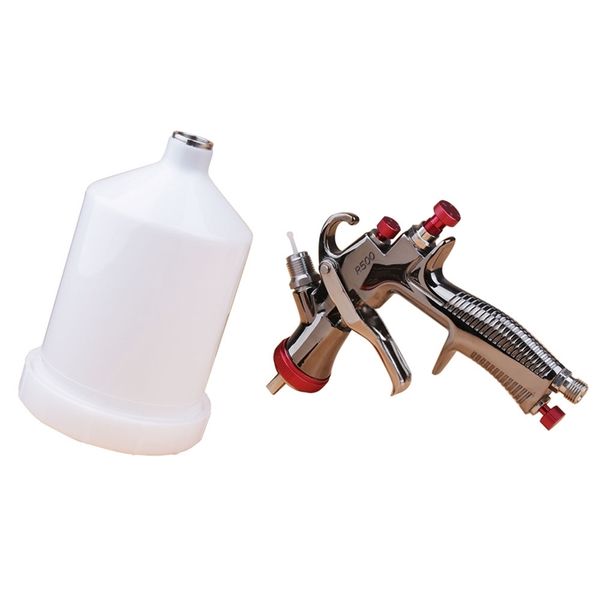 LVLP Spray Gun R500 Пистолет для покраски автомобилей. 1,3 мм1,5 мм1,7 мм2,0 мм Сопло и пистолет продаются отдельно или вместе. Пневматический пистолет R500. 220809