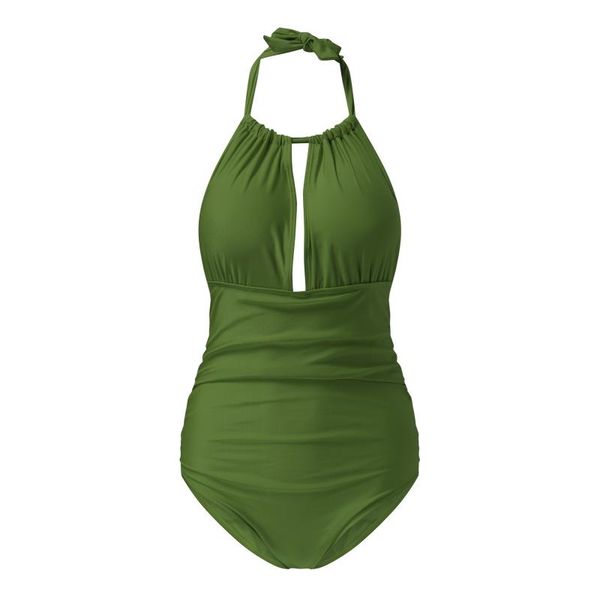 Menas de banho feminina Push up Up Biquíni acolchoado Mulheres de maiô treinando atléticos esportes tanques shirred roupas de praia Vintage Control Bathing Suits