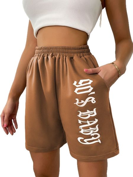 

letter graphic track shorts w9z0#, White;black