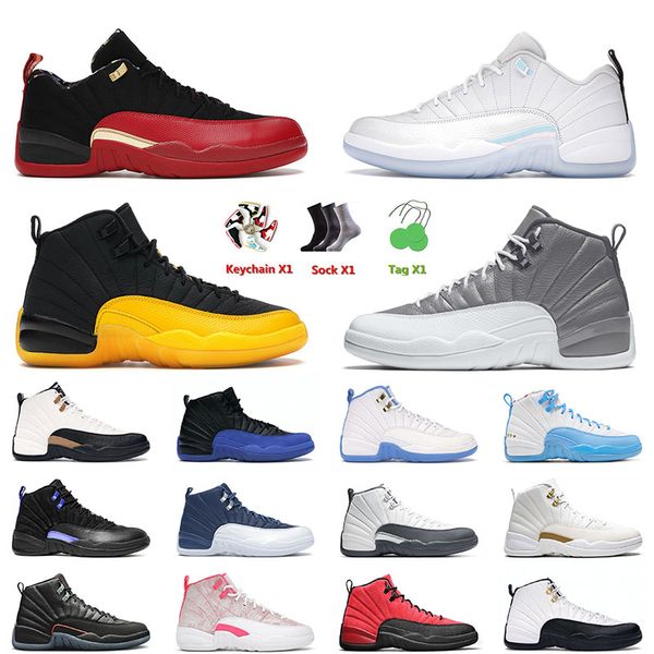 

high 12 12s xii mens basketball jumpman shoes low easter se bowl university gold stealth hyper royal dark concord indigo trainers sneakers 3
