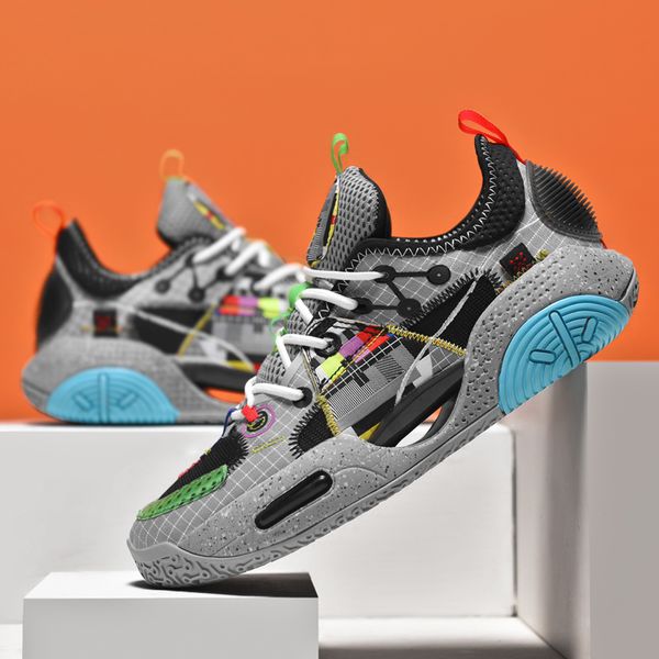 

0102 basketball shoes black sansan spring new white shoes fashion four seasons