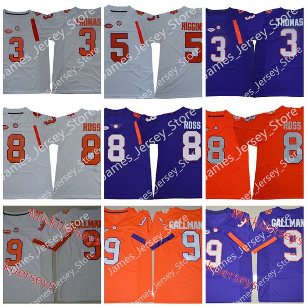 

3 xavier thomas jersey 9 wayne gallman ii 8 justyn ross sammy watkins ben boulware 10 tajh boyd jersey hunter renfrow 4 deshaun watson ncaa, Black