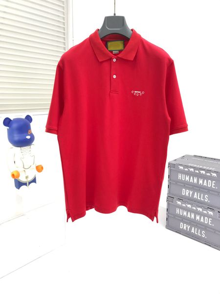 

2022ss 100 cotton mens golf polo shirt polo blank embroidered camisas polyester men quantity turtleneck x5r5t75666, Black;brown