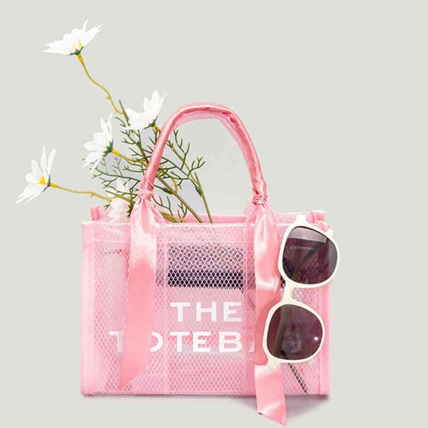 

fashion women handbags transparent mini tote bag designer clear pvc luxury shoulder crossbody bags summer beach jelly bag 2022