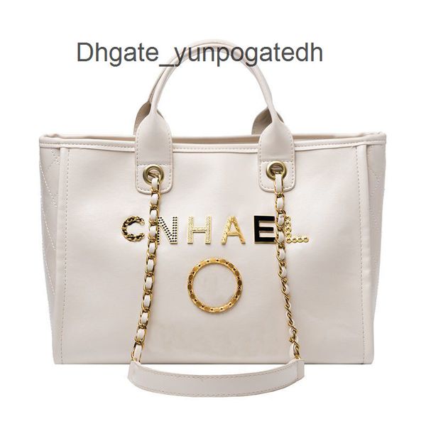 

women's classic luxury handbags beach bags brand ch metal badge tote bag designer small mini evening handbag female capacity large leat, Black;red