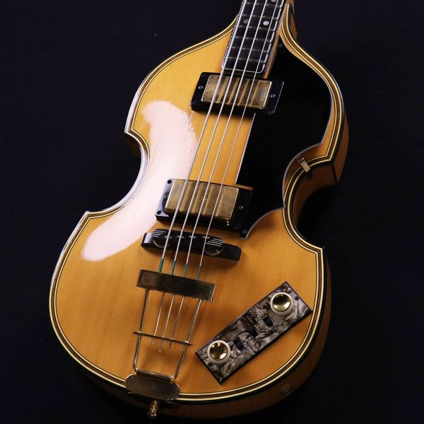 

hofner / 5000/1 deluxe natural electric bass guitar