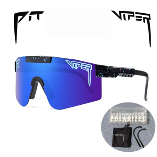 

original pit viper cycling glasses tr90 mtb bicycle eyewear windproof ski sport polarized uv400 sunglasses men woman with case pit-viper