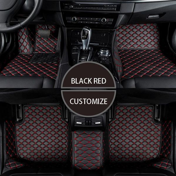 Mats de piso Carpets Car Marte para Mini Cooper R56 R53 R50 R60 Paceman Clubman Coupe Countionman JCW Accessoriesfloor