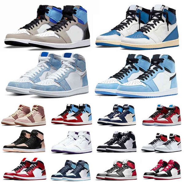 

jumpman 1 1s men women original basketball shoes bred patent bordeaux brotherhood fearless obsidian fragment hype royal phantom sesame mens