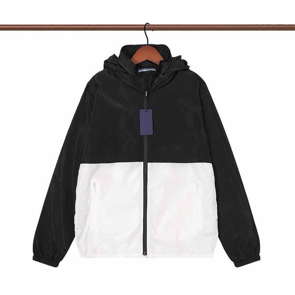 

ot006 2022 fashion designer mens jacket goo d spring autumn outwear windbreaker zipper clothes jackets coat outside can sport size m-2xl men, Black;brown