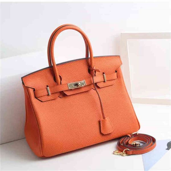 

designer herme birkins bags handbag capacity deigner herme large women' leather high-grade texture niche handbag fahion olid color houl