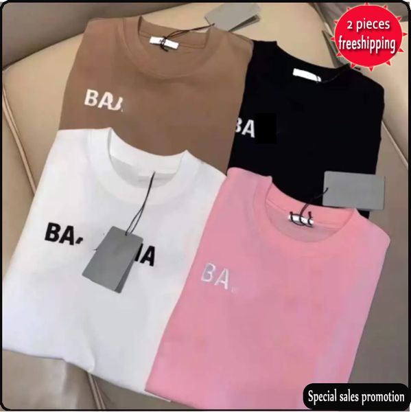 

bbb designer men's t-shirts fashion trends spring and summer t-shirt men and women with the same style couples short sleeves nine style, White;black