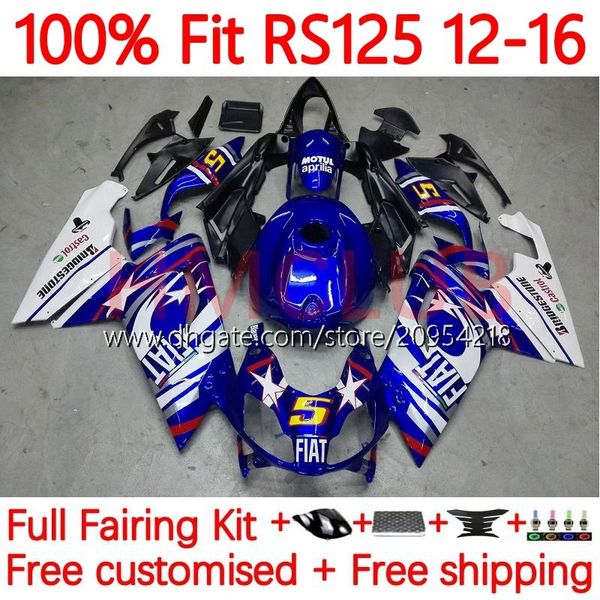 Injeção Bodys para Aprilia RS4 RS-125 RSV RS 125 R RR 125RR 12-16 157NO.18 RSV-125 RSV125 2012 2013 2014 2015 2016 RSV125RR RS125