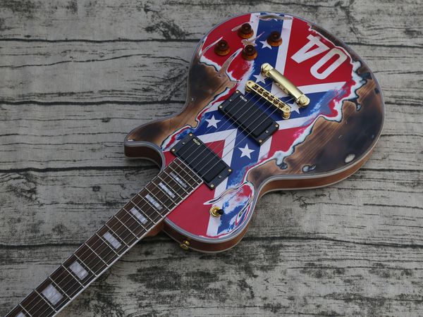 

aged zakkwylde, one piece body/neck, guitar