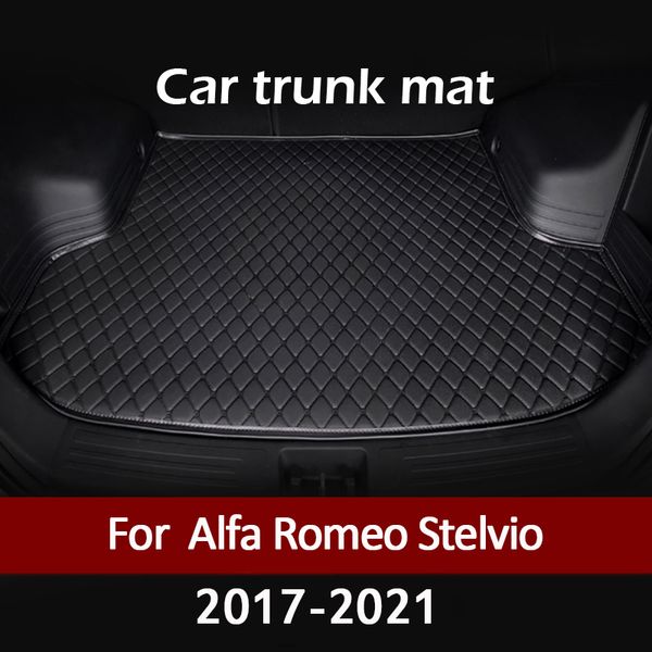 

car trunk mat for alfa romeo stelvio cargo liner carpet interior accessories cover