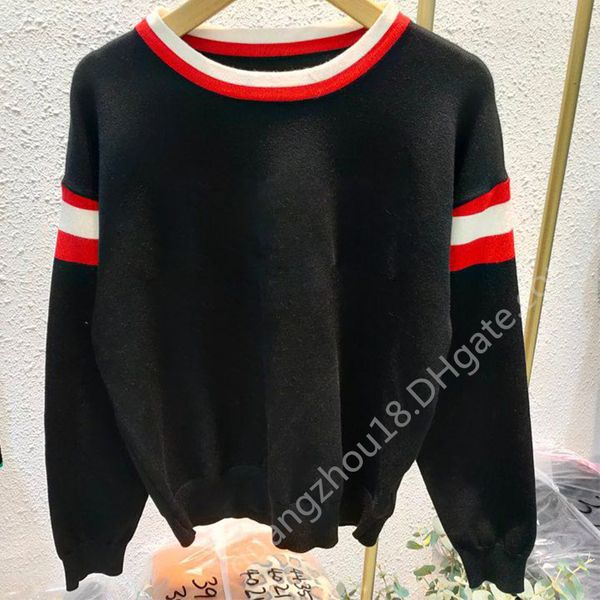 

letter logo women's pullover fashion sweater for women 2 colors white black s  l