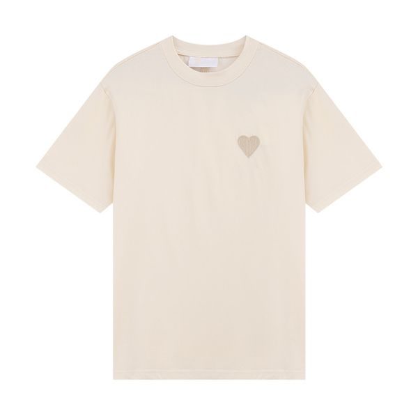 

mens 2023 women designer of luxury amis t shirt tshirts fashion men s casual tshirt man clothing 12zxu6, White;black
